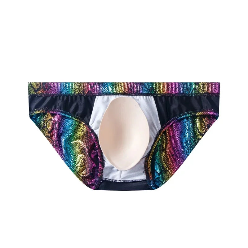 Push Up Padded Mens Bikini Briefs or Underwear & Swimwear All-in-one – So You Can Use These All Year Round .Men's Beach Trunks