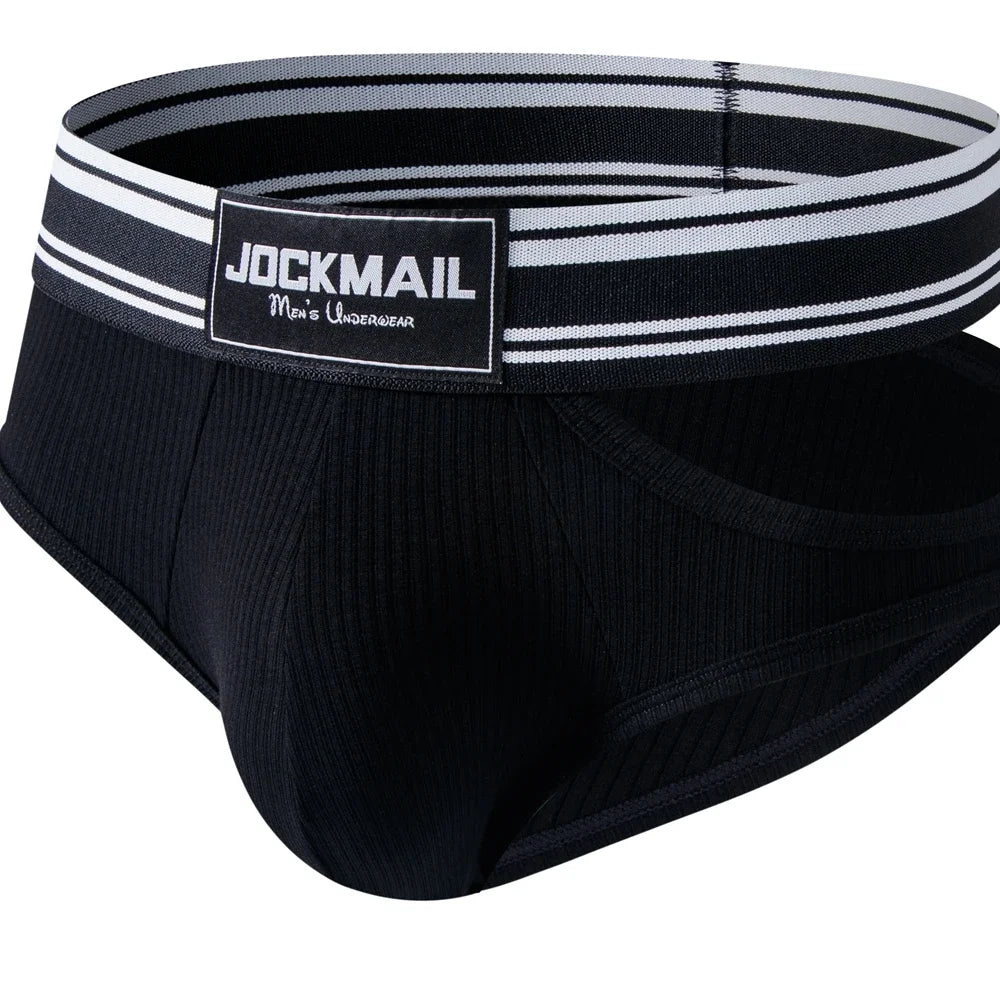 Men's Briefs Slip Sexy Men Underwear Brief U Convex Man Underpants Comfortable Cuecas Masculinas Side Hollowing Sissy Panties