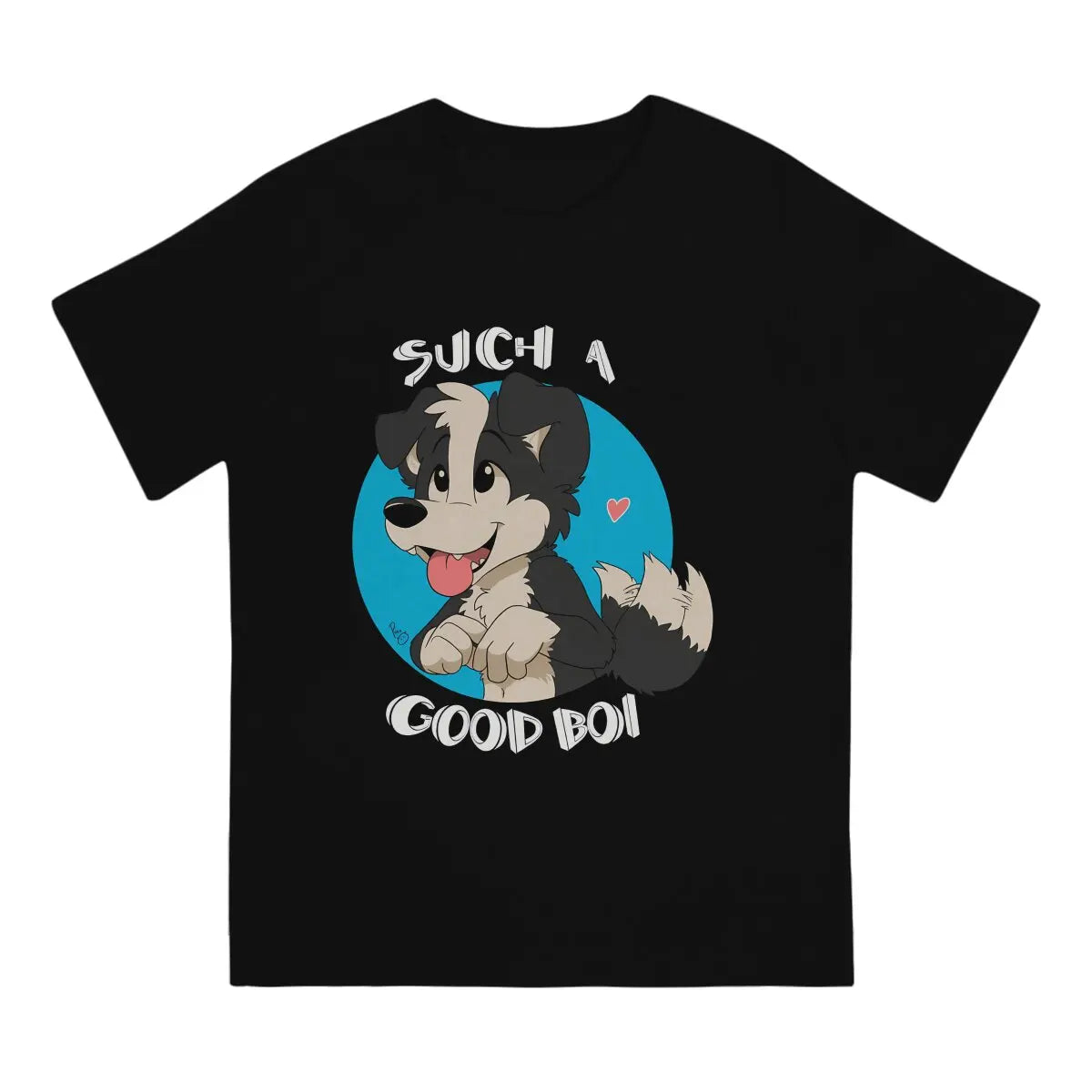 Such a Good Boy Collie Dog T Shirt Vintage Teenager Graphic Large Crewneck TShirt Top sell Harajuku Men's Short Sleeve