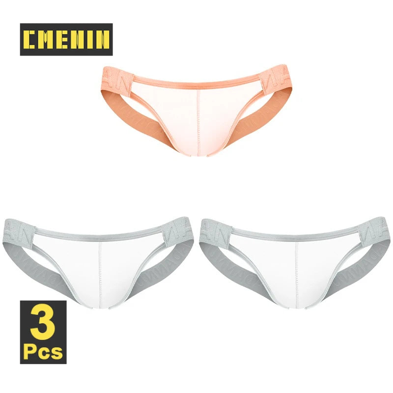 Men’s Ultra-Thin Breathable Mesh Thong – Lightweight Nylon G-String Underwear | Quick-Dry, Stretch Fit, Low-Rise Comfort (1–4 Pack)