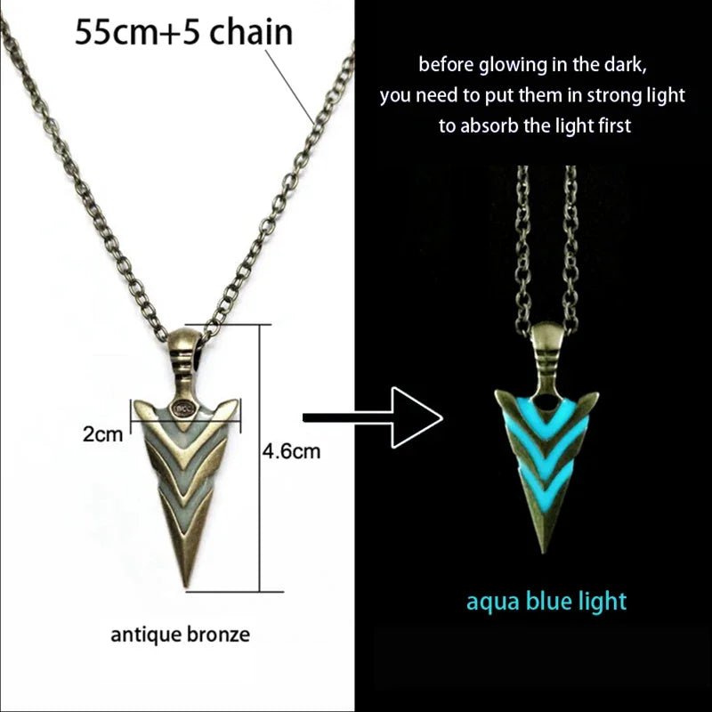 Luminous Glowing Pendant Necklace