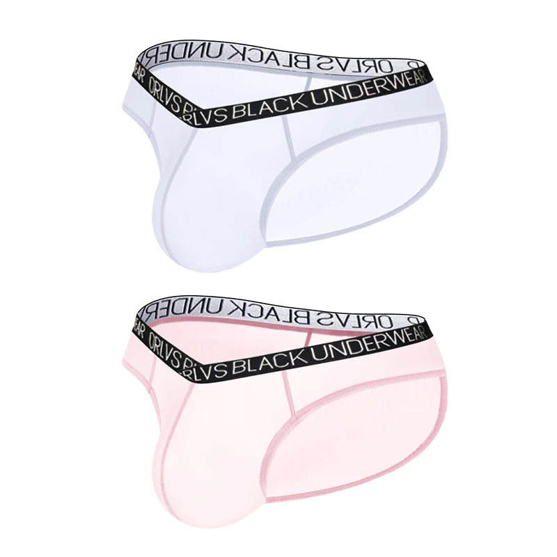 Transparent Men's Underwear Briefs Comfortable Low Wasit Ice Silk Sexy Men Panties Quick Dry Breathable antibacterial Underpants