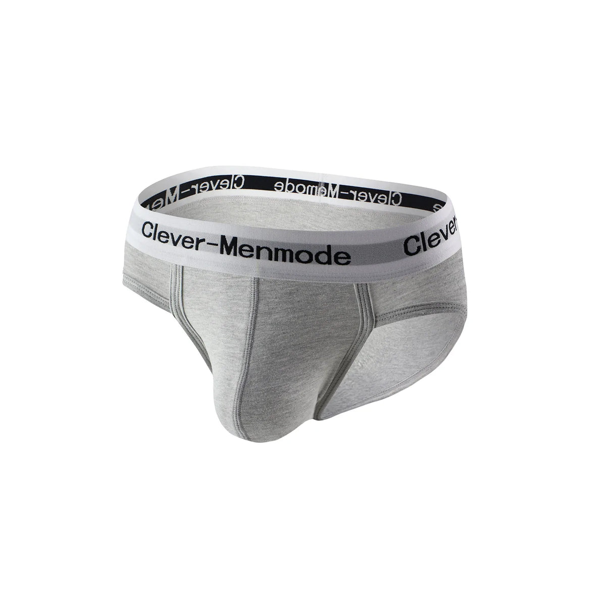 Mens Exercise Underwear Bulge Pouch Low-rise Cotton Boxer Briefs Fitness Sports Wide Waistband Underpants Gym Wear