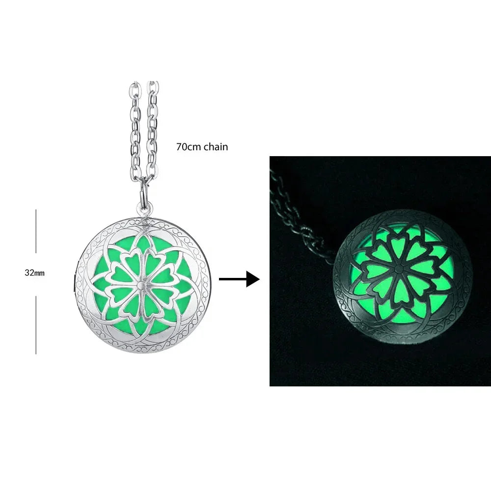 Luminous Glowing Pendant Necklace