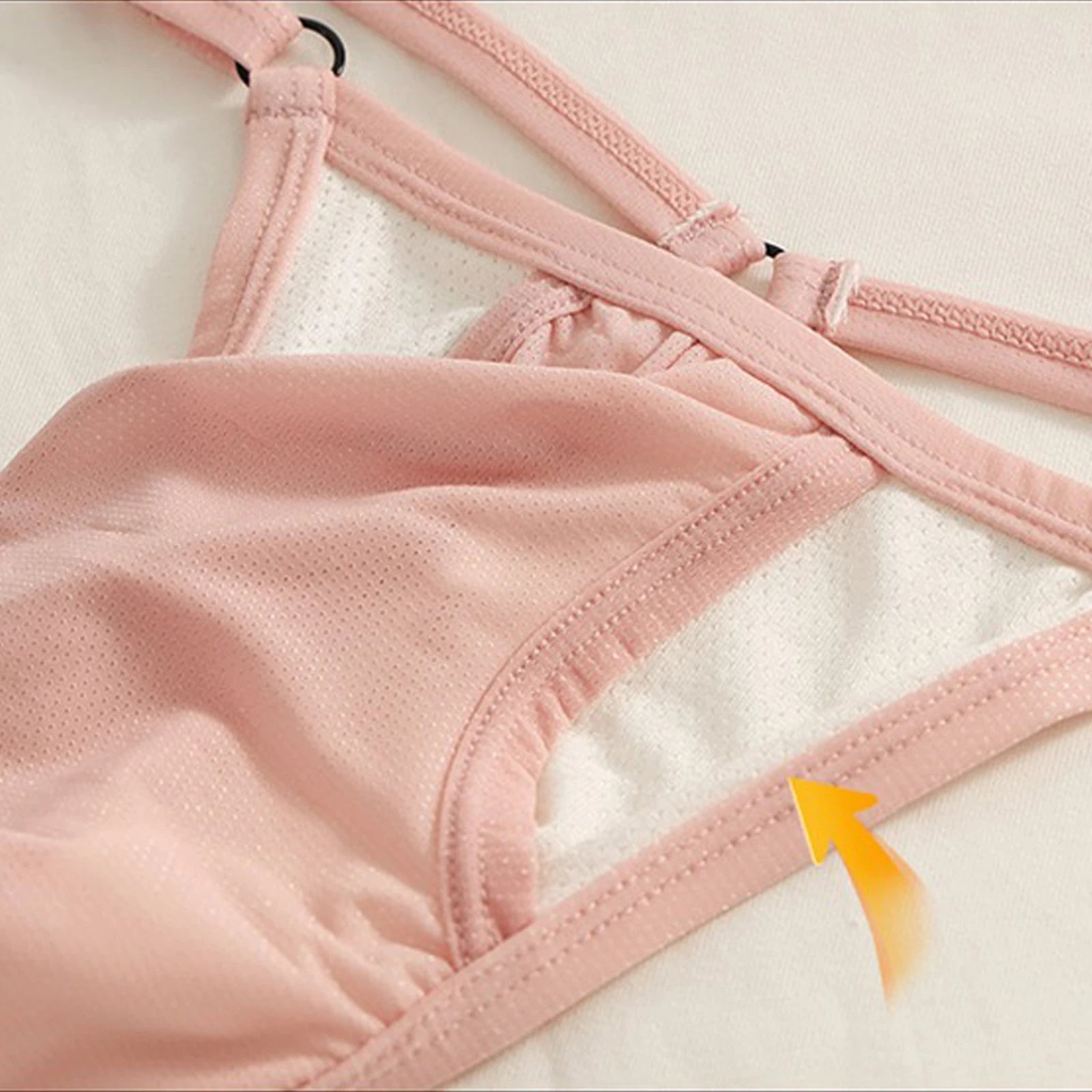 Sexy Men's Underwear Ice Silk Mesh Pouch Thin See-Through Underpants Jockstrap T Pants Elastic Waist Adjustable Thong