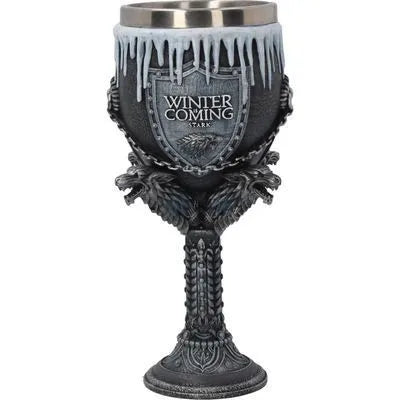 3D Goblet Cup Mini Beer Mug Coffee Mugs Wine Glass Resin Stainless Steel Iron Tankard Sword Dragon Wolf Map Drinkware Viking