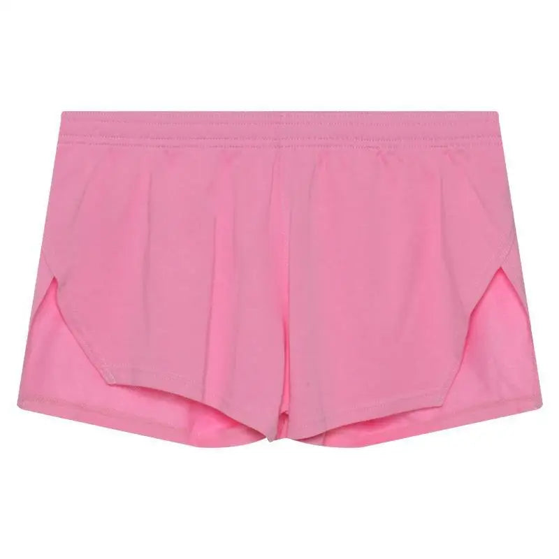 Men's Underwear Boxer Shorts Arrow Panties High Quality Sleep Bottoms Side Slit Loose Boxers Underpants Shorts