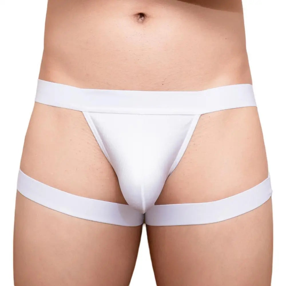 Sexy Mens Briefs Thongs Leg Ring Straps Underwear T-back Male Panties G-string Bondage Lingerie Men Underpants Jockstrap
