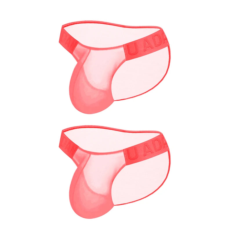 Mens Underwear Summer Ultra-thin Transparent Boxershorts Male Ice slip panties Boxer Shorts Comfortable Men's Underpants AD786