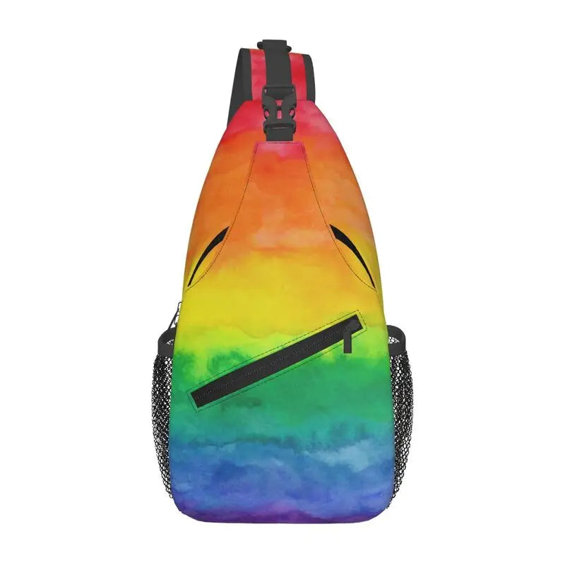 Customized Animal Bear Paw Sling Bag Men Fashion Shoulder Crossbody Chest Backpack Traveling Daypack