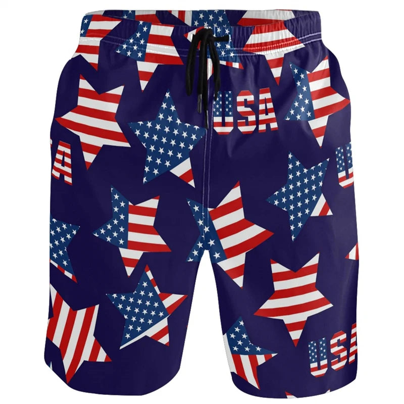 Funny Duck Graphic Beach Shorts for Men 3D Print Animal Board Shorts Sports Gym Swim Trunks Swimsuit homme Cool Ice Shorts Pants