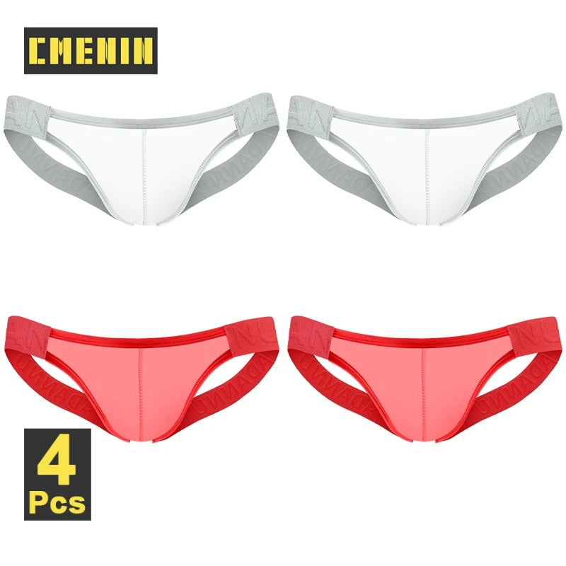 Men’s Ultra-Thin Breathable Mesh Thong – Lightweight Nylon G-String Underwear | Quick-Dry, Stretch Fit, Low-Rise Comfort (1–4 Pack)