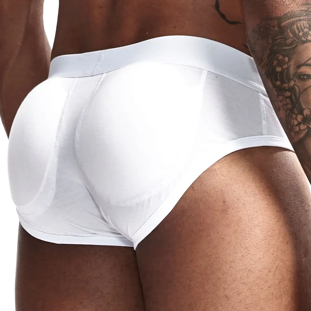 Bulge Cup Pads Sponge Push Up Cup Enhancing for Men Underwear Briefs Boxer Swim Pants Sexy Bulge Pad Magic Buttocks