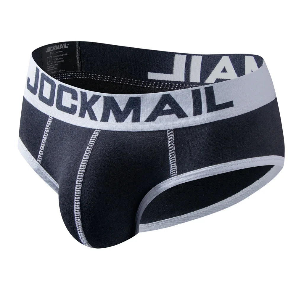 Brand Sexy Briefs Men Bikini Male Underwear Slip Hombre Calzoncillos Hombre Cotton Men Briefs Cuecas Underwear Daily Wear JM339