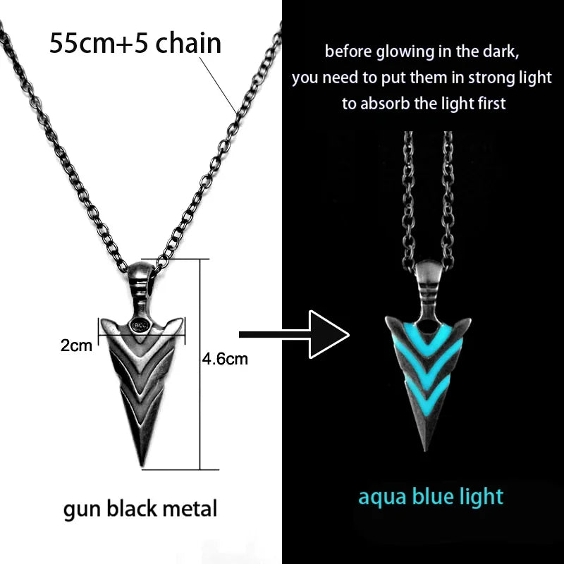 Luminous Glowing Pendant Necklace