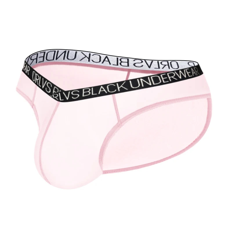 Transparent Men's Underwear Briefs Comfortable Low Wasit Ice Silk Sexy Men Panties Quick Dry Breathable antibacterial Underpants