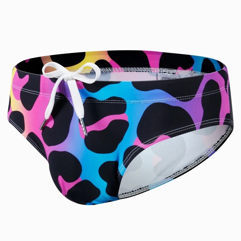 Jockmail Jungle Funk Push-Up Swim Trunks