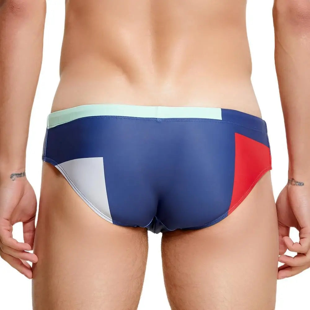 SEOBEAN 2023 New Swimwear Mens Swim Briefs Sexy Bikini Swimming Trunks for Man Swimsuit Bathing Beach Shorts