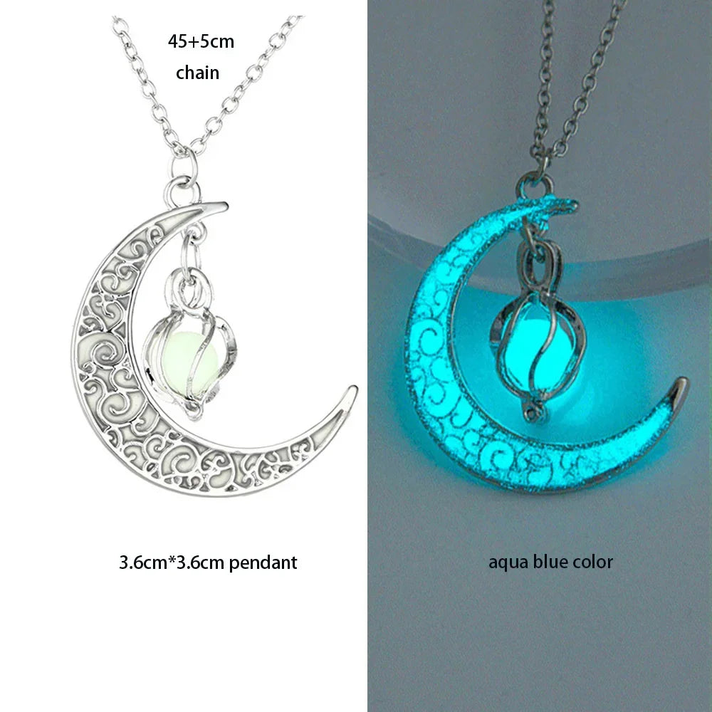 Luminous Glowing Pendant Necklace