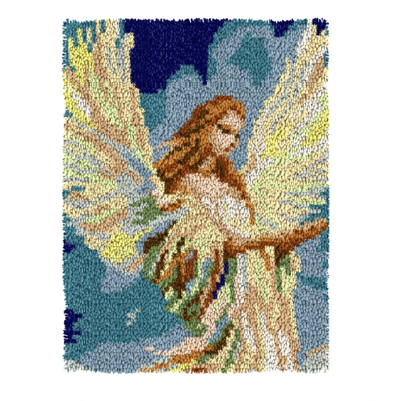 DIY Latch Hook Rug Kit: Create Your Own Cartoon Animal Carpet Embroidery