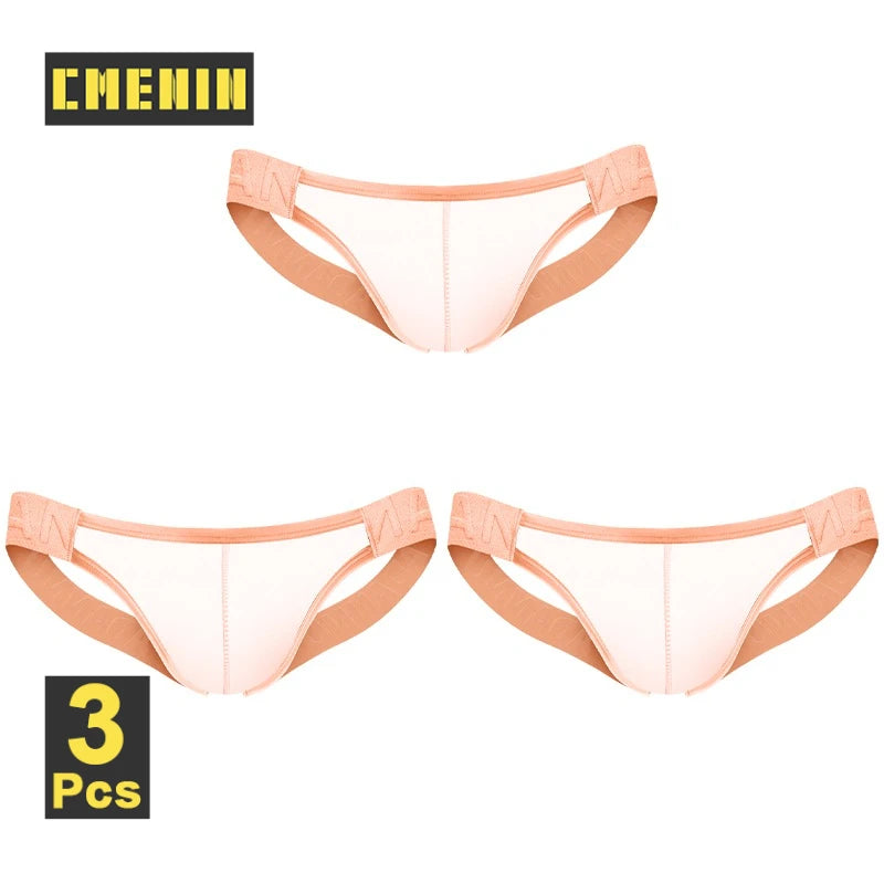 Men’s Ultra-Thin Breathable Mesh Thong – Lightweight Nylon G-String Underwear | Quick-Dry, Stretch Fit, Low-Rise Comfort (1–4 Pack)