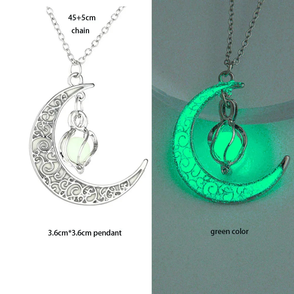 Luminous Glowing Pendant Necklace