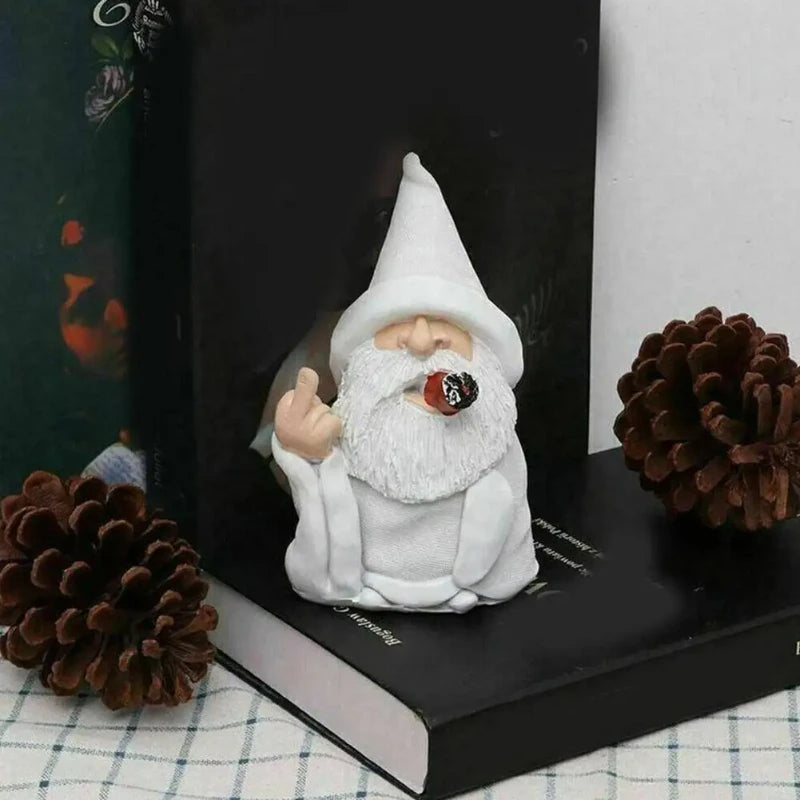 Smoking Garden Wizard Gnome
