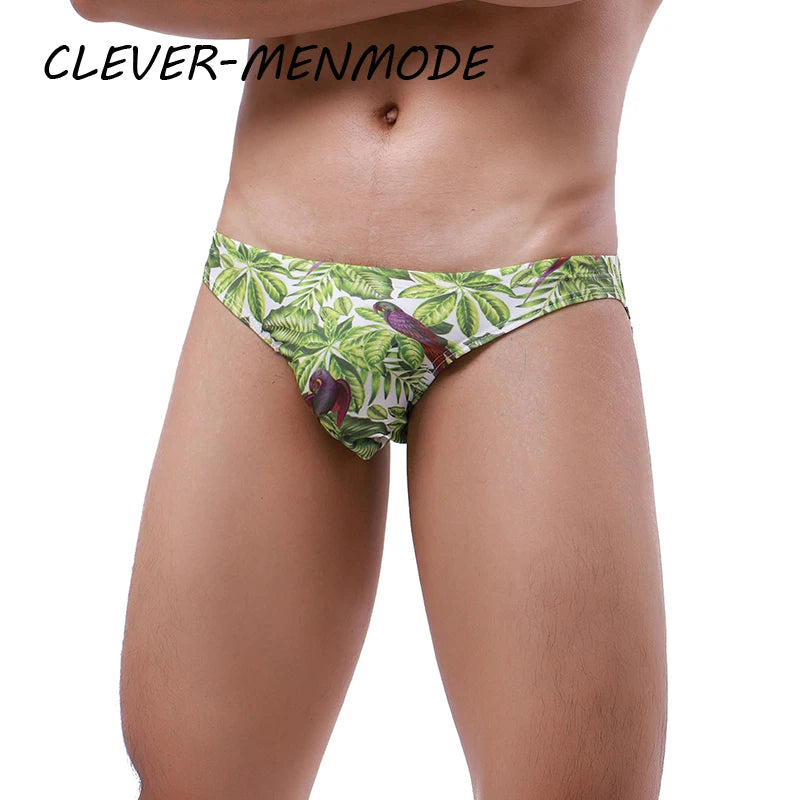 Men Swim Boxers Low Waist Hot Swimwear Sexy Swimsuit Swimming Thin Trunks Shorts Elasticity Bathing Suit Beachwear Shorts Bikini
