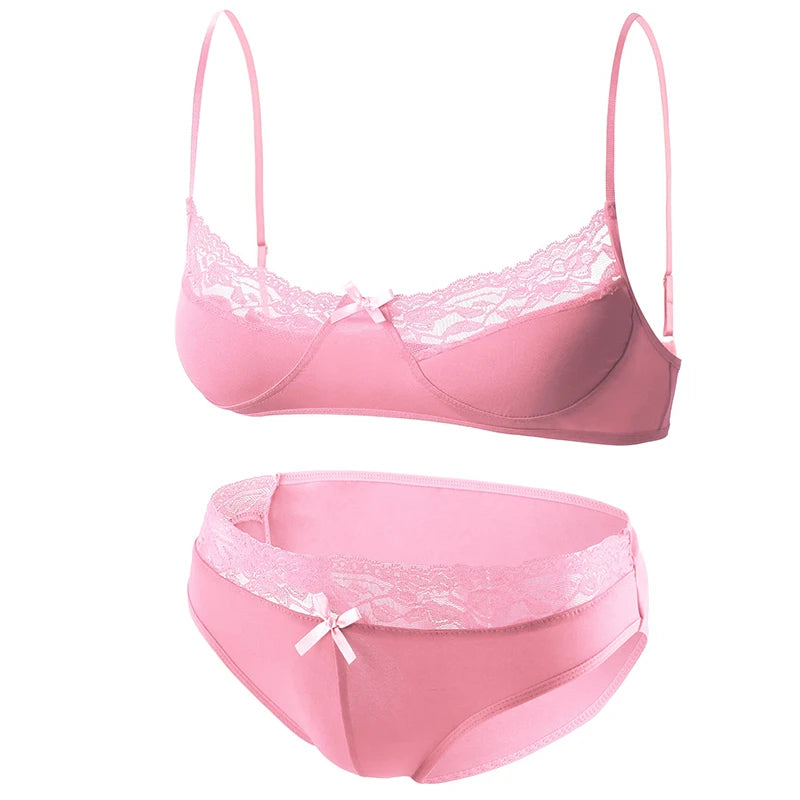 Men's Sexy Lace Bra Bikini Clever-MenMode