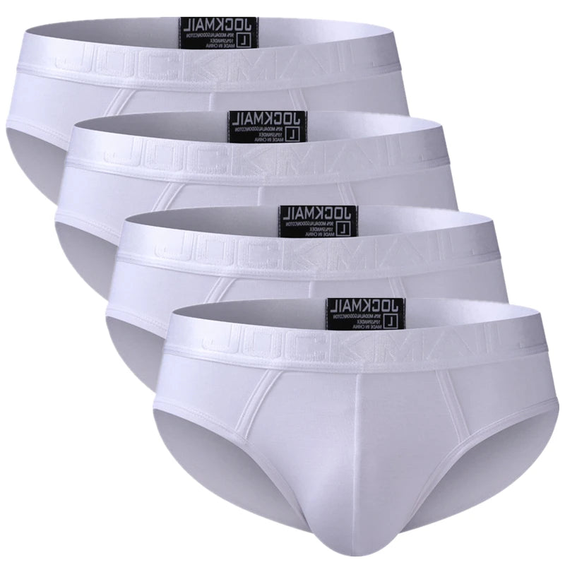 4PCS/Lot Briefs Men Bikini Male Underwear Slip Hombre Calzoncillos Hombre Men Briefs Cuecas Underpants breathable bamboo JM358