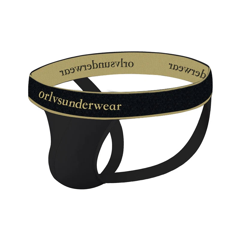 ORLVS Sexy Briefs Men Cotton Underwear Male Panties U convex Design Big Pouch Men Sexy Jockstrap Fashion Underpants