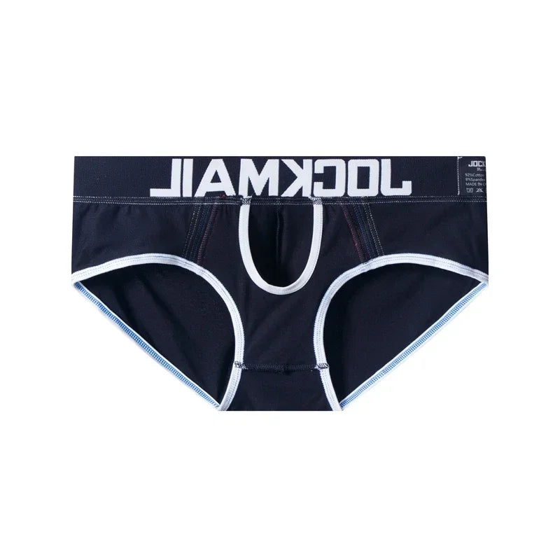 Cotton Men Underwear Boxer Brief Sexy Gay Penis Pouch Push Up Calzoncillos Hombre Slip Cueca Gay Underwear Male Panties