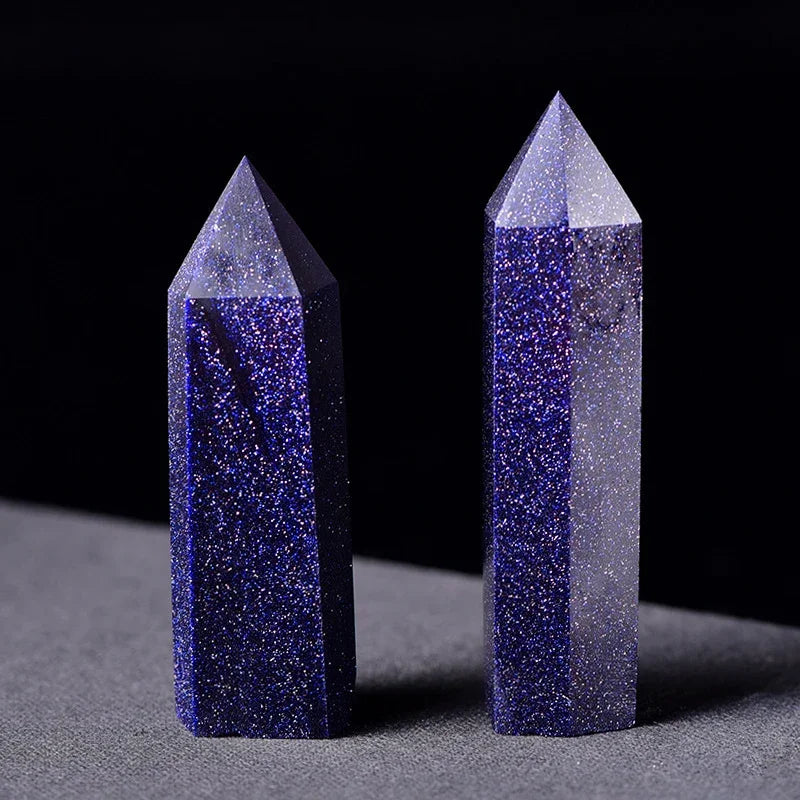 Natural Stone and Crystals Point Wand Witchcraft Rose Quartz Amethyst Home Decor Mineral Reiki Healing Stones Crafts Room Decor