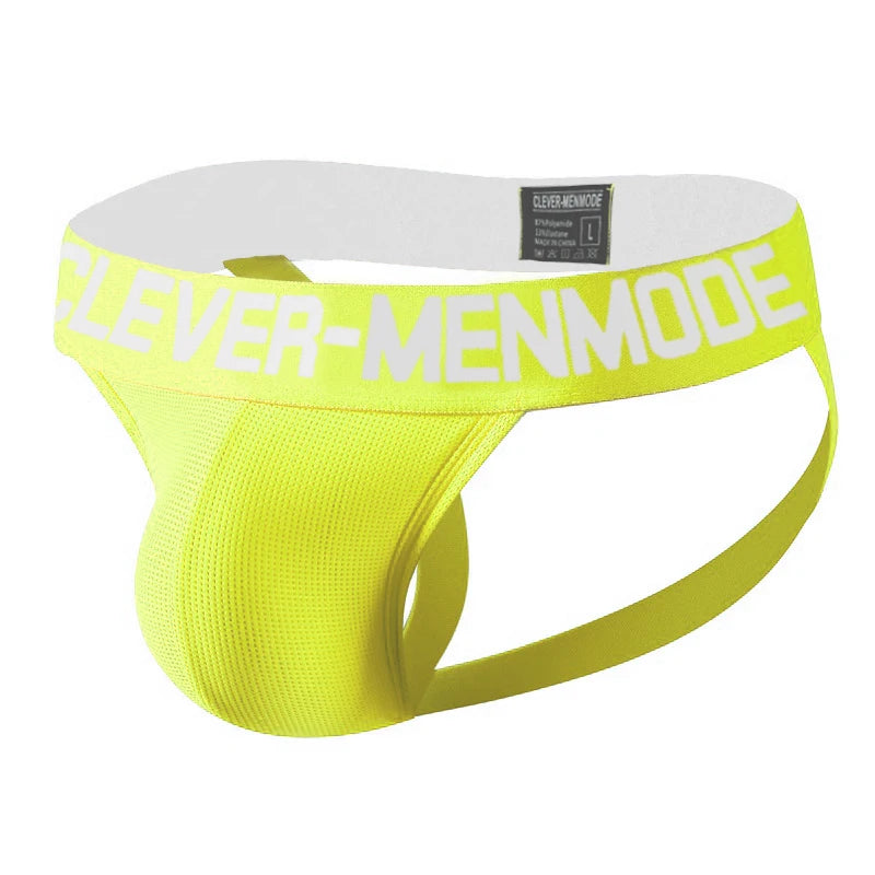 Men Jock Strap Thong Mesh Sexy Underwear Man Jockstrap Open Butts Panties Erotic Lingerie Penis Pouch Buttocks Underpants hombre