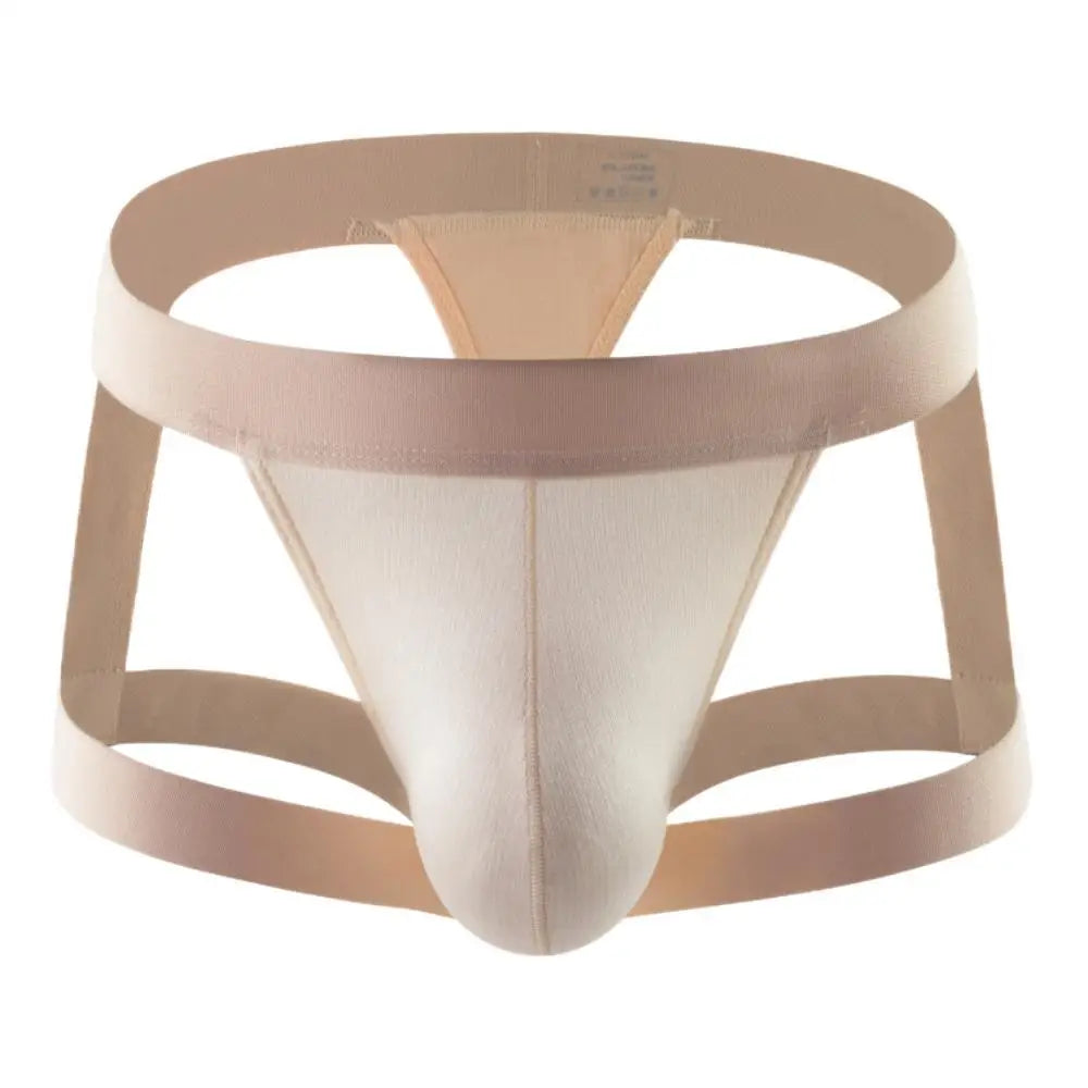 Sexy Mens Briefs Thongs Leg Ring Straps Underwear T-back Male Panties G-string Bondage Lingerie Men Underpants Jockstrap