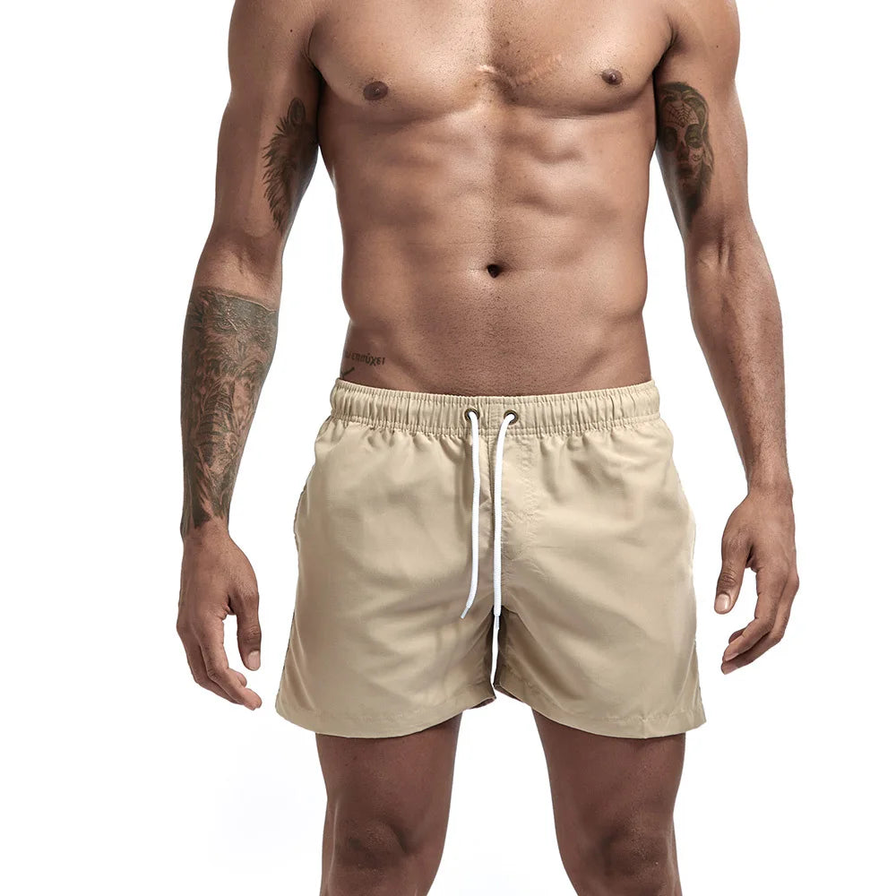 Swimsuits Man 2024 Summer Beach Shorts Mesh Lined Swimwear Board Shorts Male Men's Swimming Trunks Bathing Suit Sports Clothes