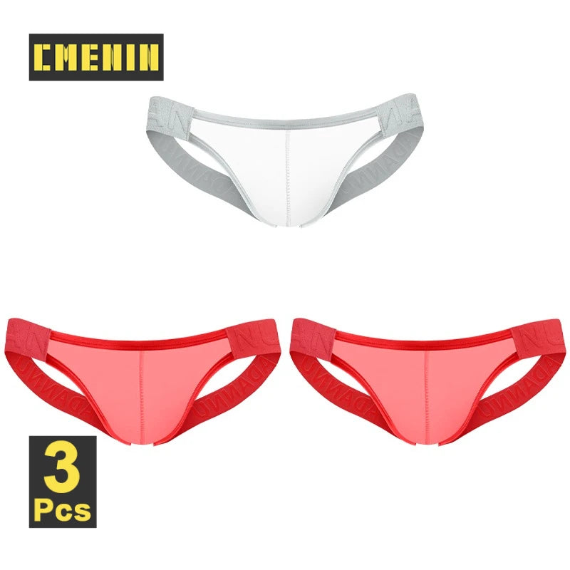 Men’s Ultra-Thin Breathable Mesh Thong – Lightweight Nylon G-String Underwear | Quick-Dry, Stretch Fit, Low-Rise Comfort (1–4 Pack)