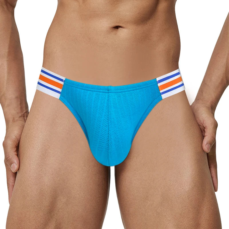 1/2/3 PCS Mens Brief Underwears Breathable Big V High Fork Triangle Pants Design Modal For Men Sexy High Cut Hombre Underpants