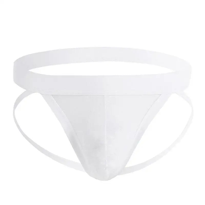 Sexy Men Underpants Thong Man Men's Thong And G String Jockstrap Men's Comfort U Convex Design Smooth Long Bulge Pouch Shorts