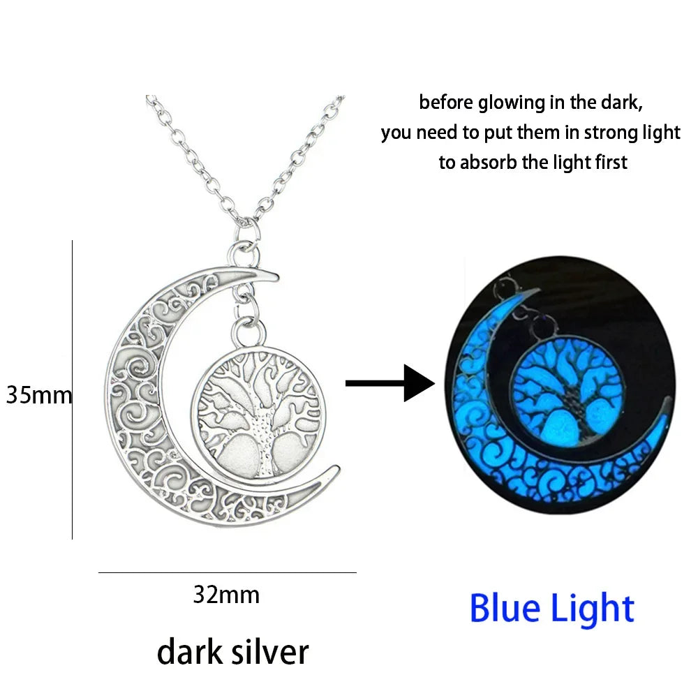 Luminous Glowing Pendant Necklace