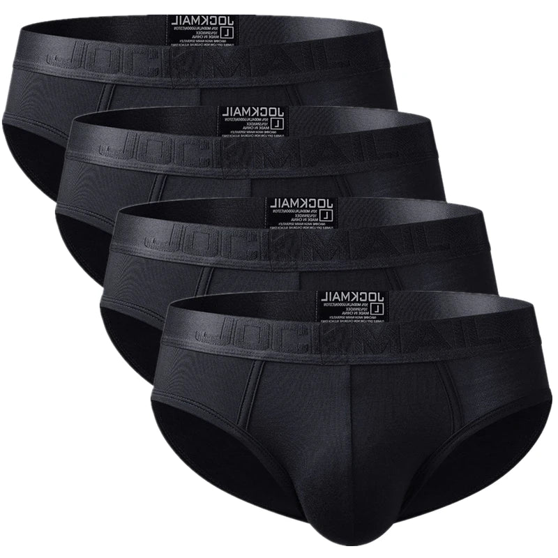 4PCS/Lot Briefs Men Bikini Male Underwear Slip Hombre Calzoncillos Hombre Men Briefs Cuecas Underpants breathable bamboo JM358