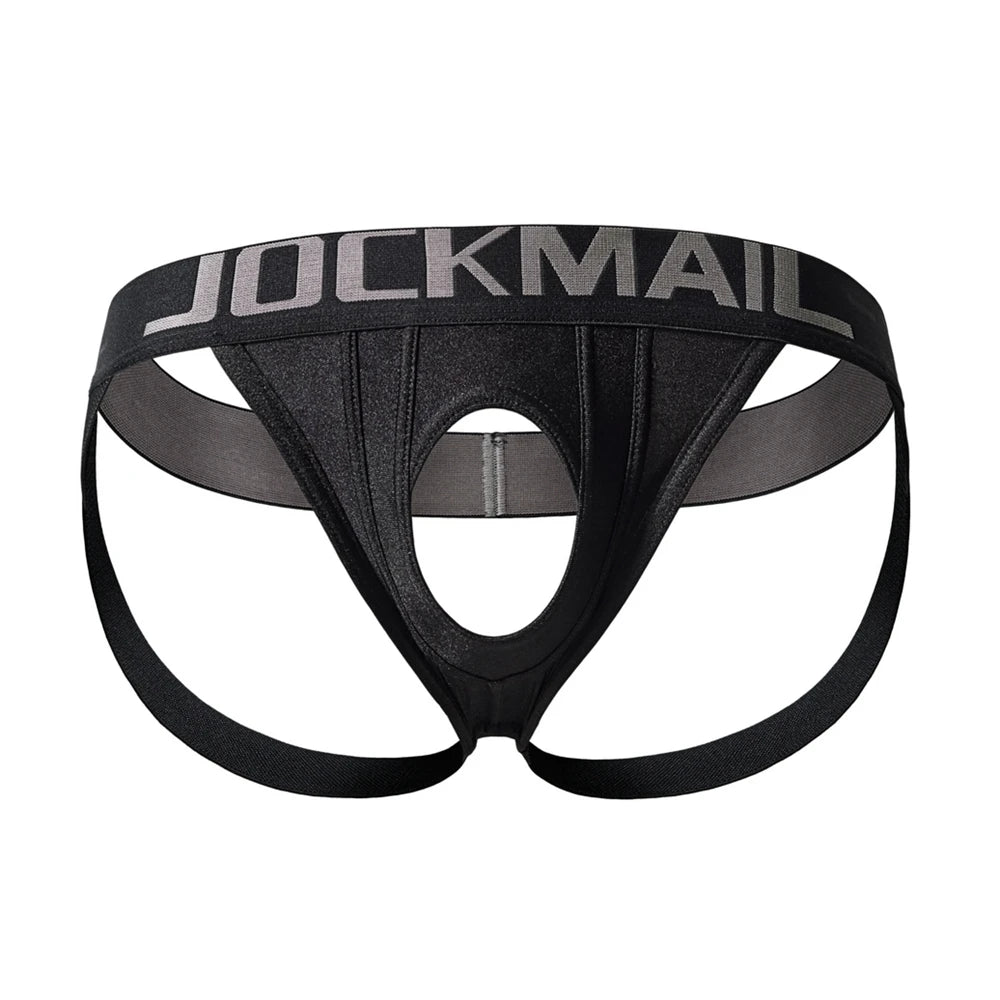 Harness Pants Jockstrap with Reinforced Crotch for Men Women Couples Role Play Underwear Men Thong Penis Hole Sexy Gay Underwear