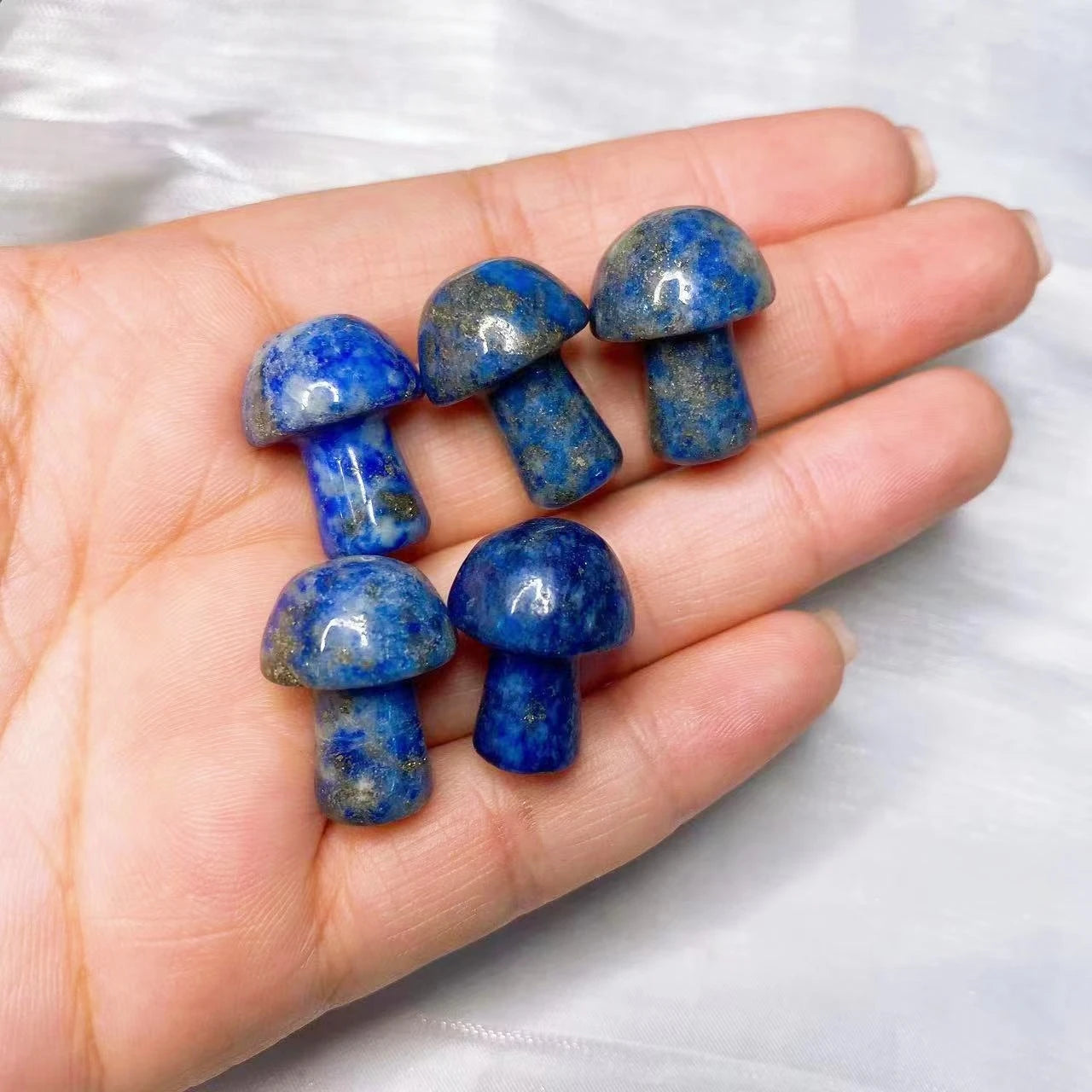 Mini Mushroom Carved Gemstone