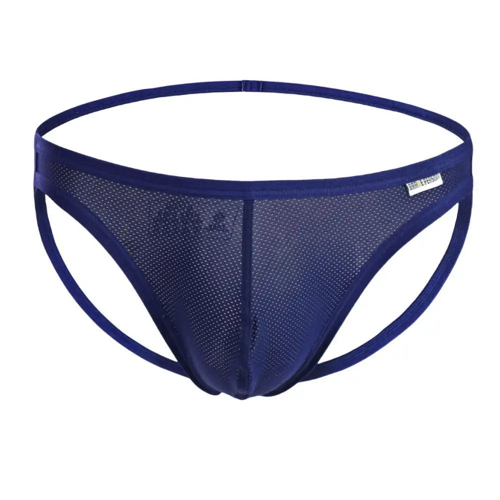 BRAVE PERSON Men's Sexy Briefs Nylon Men Underwear Briefs Soft Comfortable Exposed Buttocks Jockstrap Gay Underwear B1147