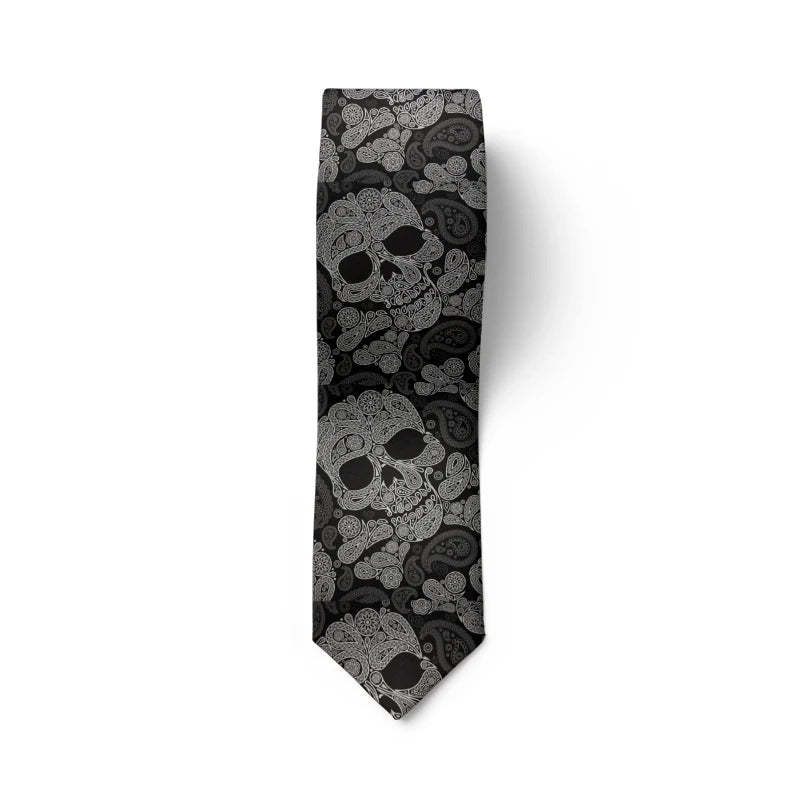 Funny little dinosaur men's tie unisex 8cm business dating tie novelty snakeskin egg tie party tie holiday gift
