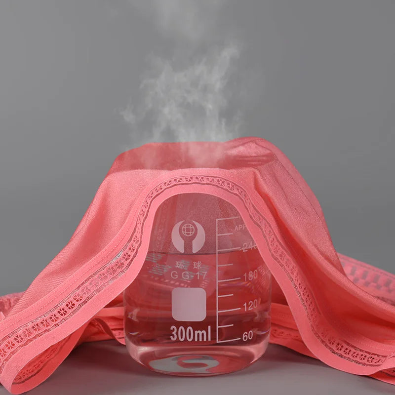 Men's Ice Silk Boxer Pants Breathable Panties Sexy Transparent Ultra-thin Underwear Breathable Comfortable Underpants