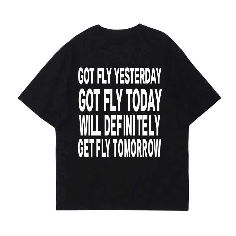 Got Fly Y2K Cotton T-shirt