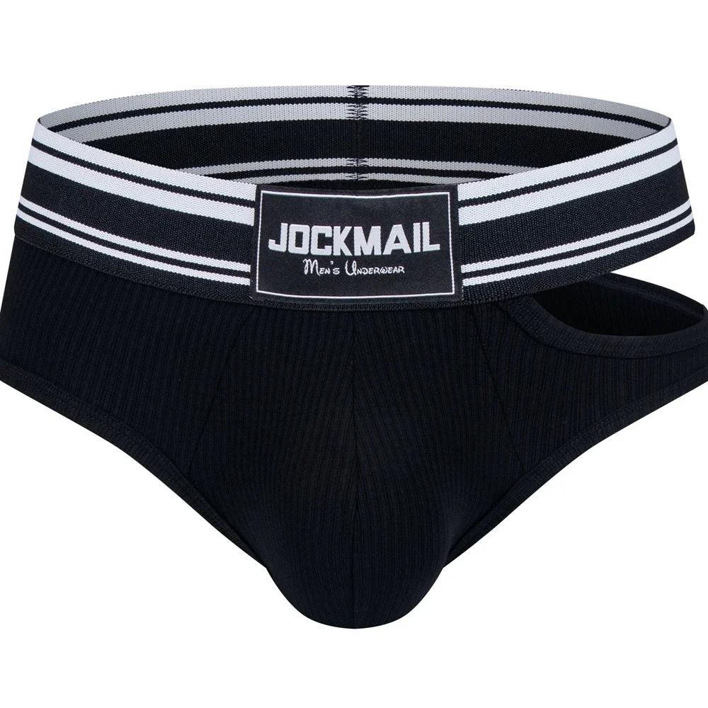 Men's Briefs Slip Sexy Men Underwear Brief U Convex Man Underpants Comfortable Cuecas Masculinas Side Hollowing Sissy Panties