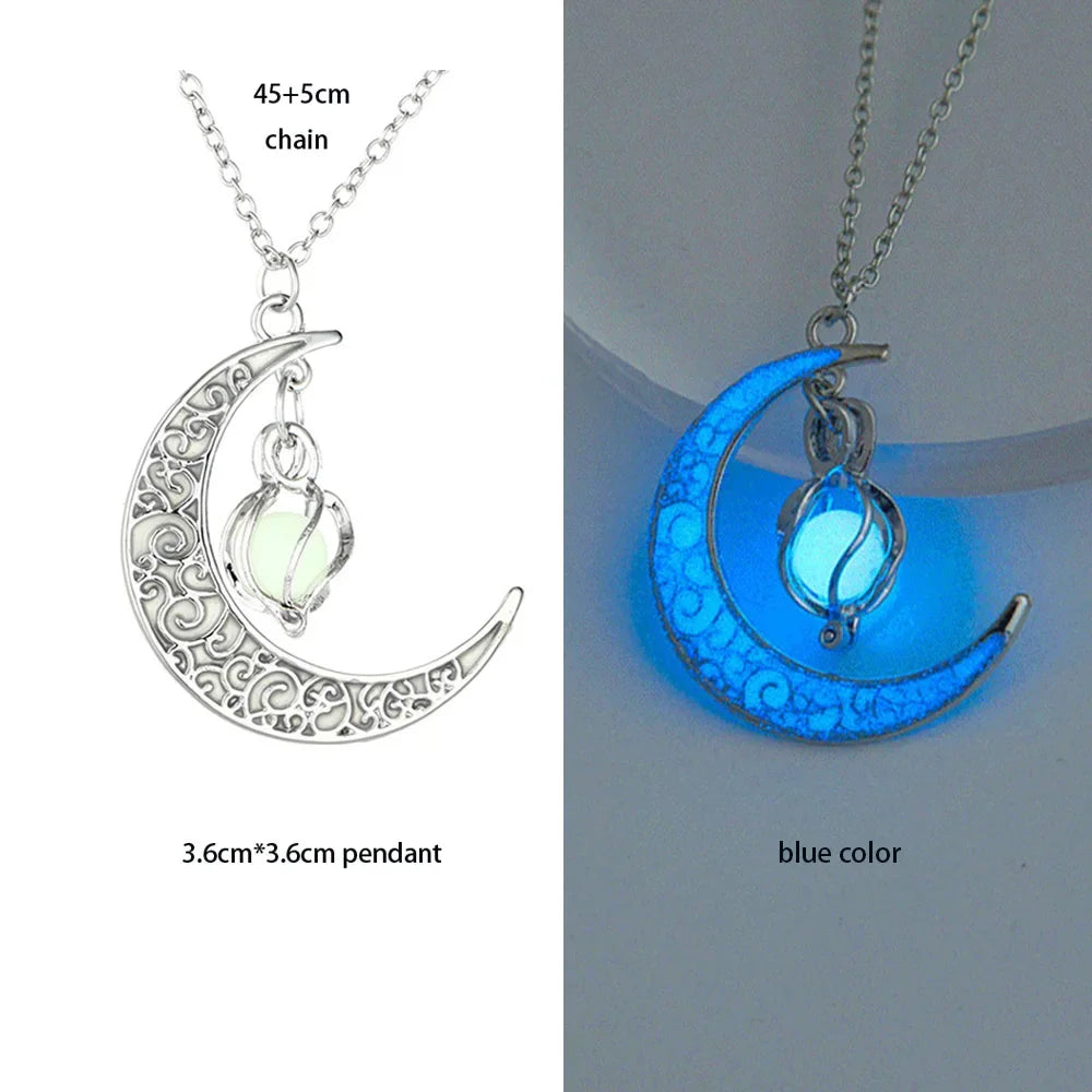 Luminous Glowing Pendant Necklace