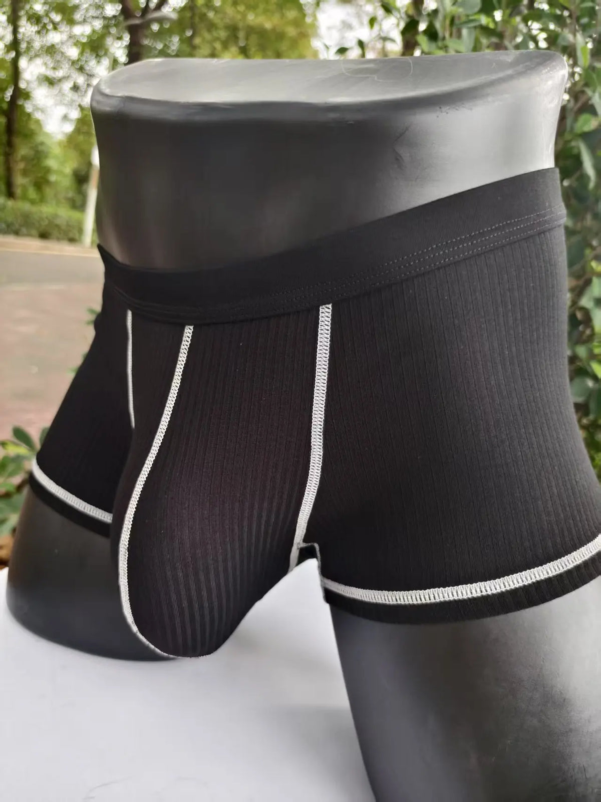 Fashionable Mens Boxer Shorts High Elasticity with Large Pockets Summer Casual Loose Fit Quick Dry Ultra Thin Soft Breathable